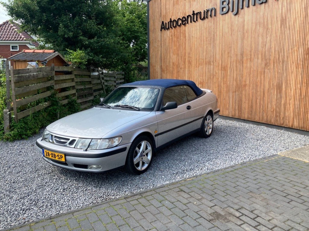 Saab 9-3 2.0 SE, Auto's, Saab, Gebruikt, 1340 kg, 4 cilinders, Cabriolet