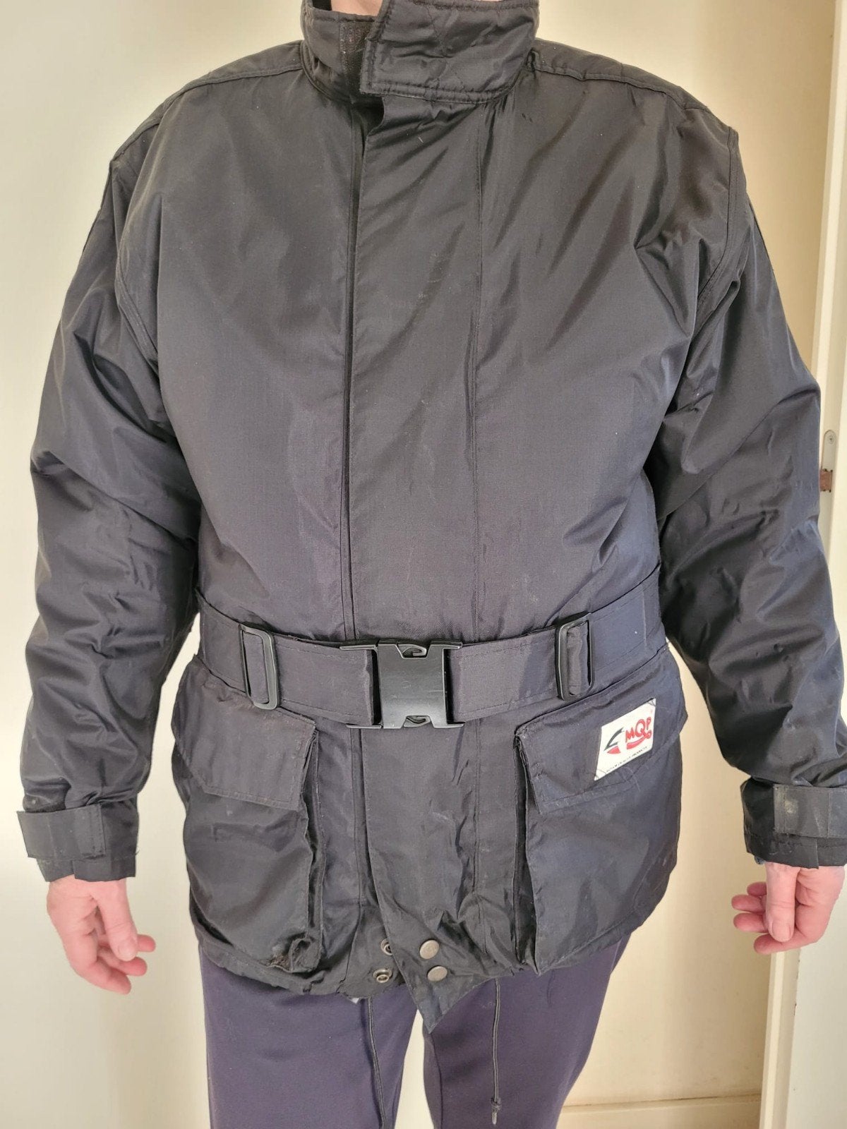 Motorjas + uitneembare binnenjas MQP maat S, Ophalen of Verzenden, Tweedehands, Jas | textiel
