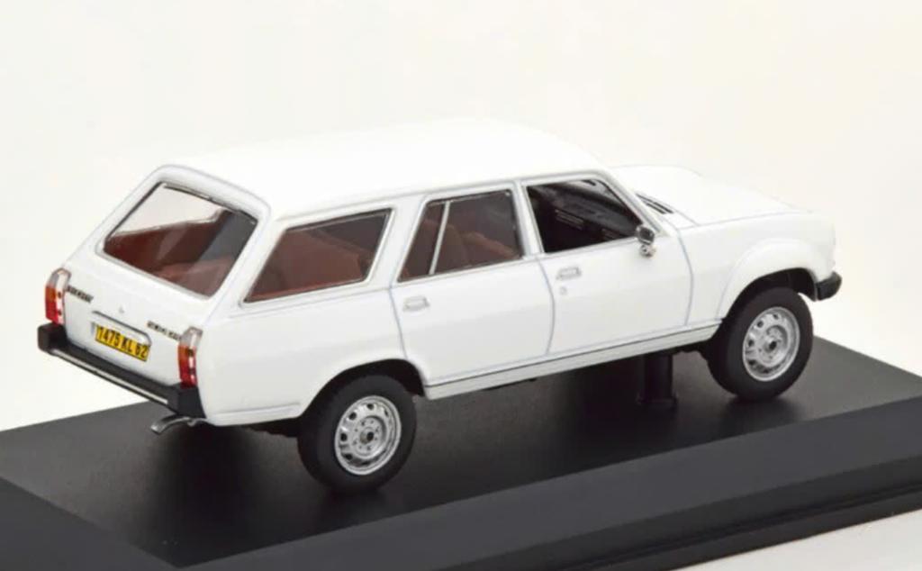 Peugeot 504 Break Dangel 1980 Wit 1/43 NOREV ref: 475443, Verzenden, Nieuw, Auto, Norev