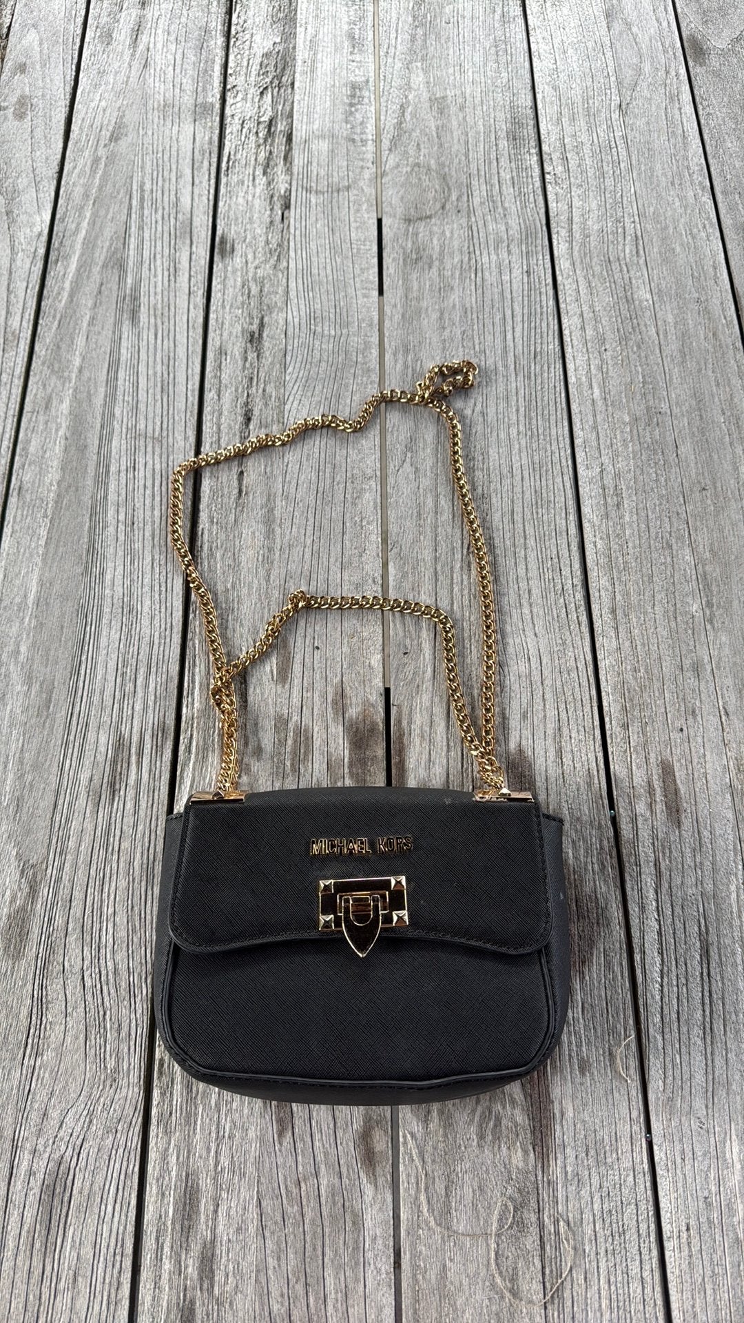 Michael kors zwart tas, Ophalen of Verzenden, Zwart, Schoudertasje