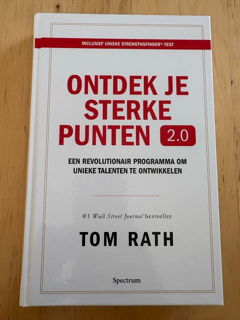 Ontdek je sterke punten 2.0 - Tom Rath (incl. StrengthFinder, Ophalen of Verzenden, Zo goed als nieuw