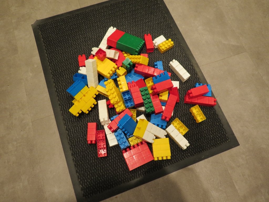Plastic blokken speelgoed, Ophalen of Verzenden, Zo goed als nieuw, Overige merken