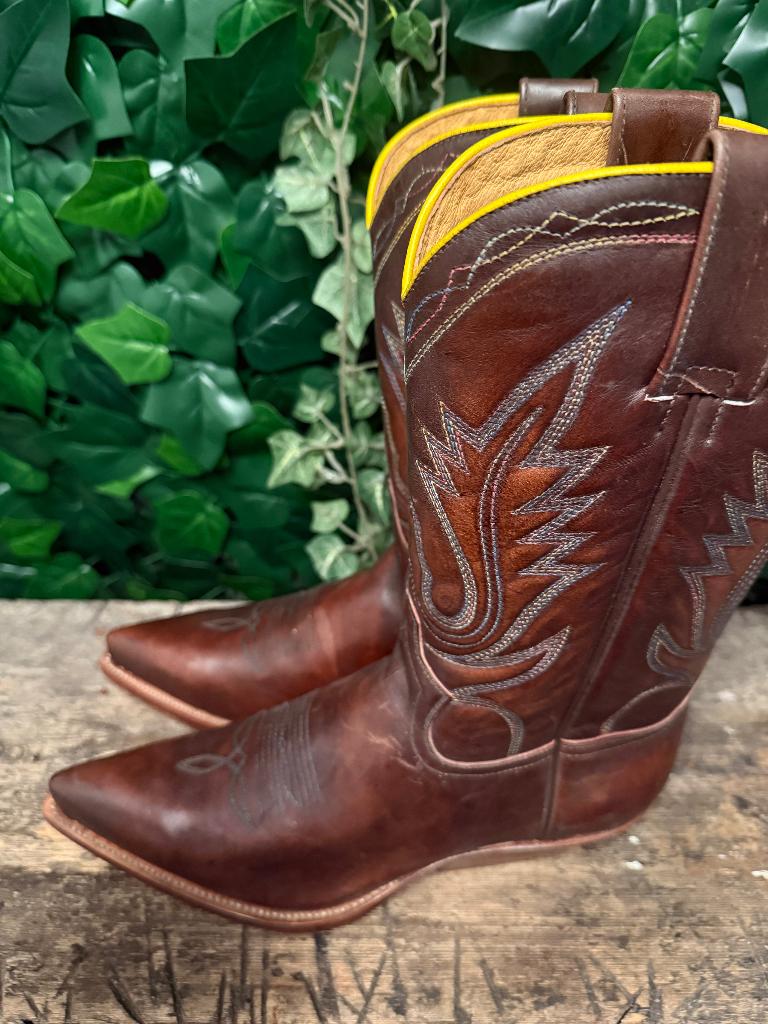 prachtige vintage laarzen van Sendra maat 41 (maat 7,5), Kleding | Heren, Schoenen, Sendra, Bruin, Boots, Nieuw