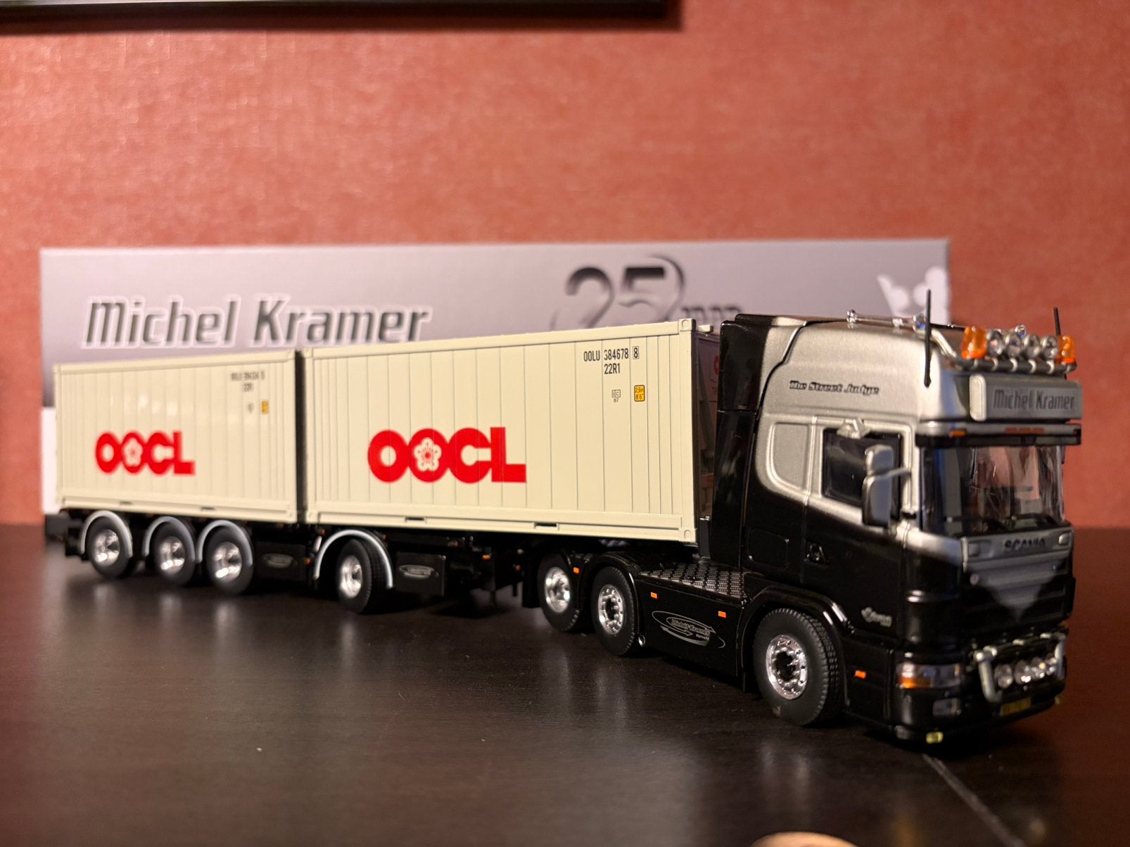 Tekno Scania Michel Kramer, Ophalen of Verzenden, Nieuw, Bus of Vrachtwagen, Tekno
