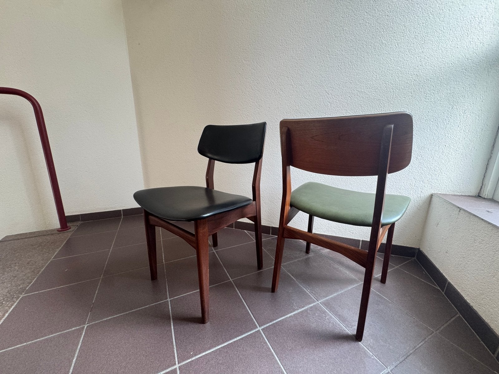 Vintage design stoelen Louis van Teeffelen stijl, Ophalen