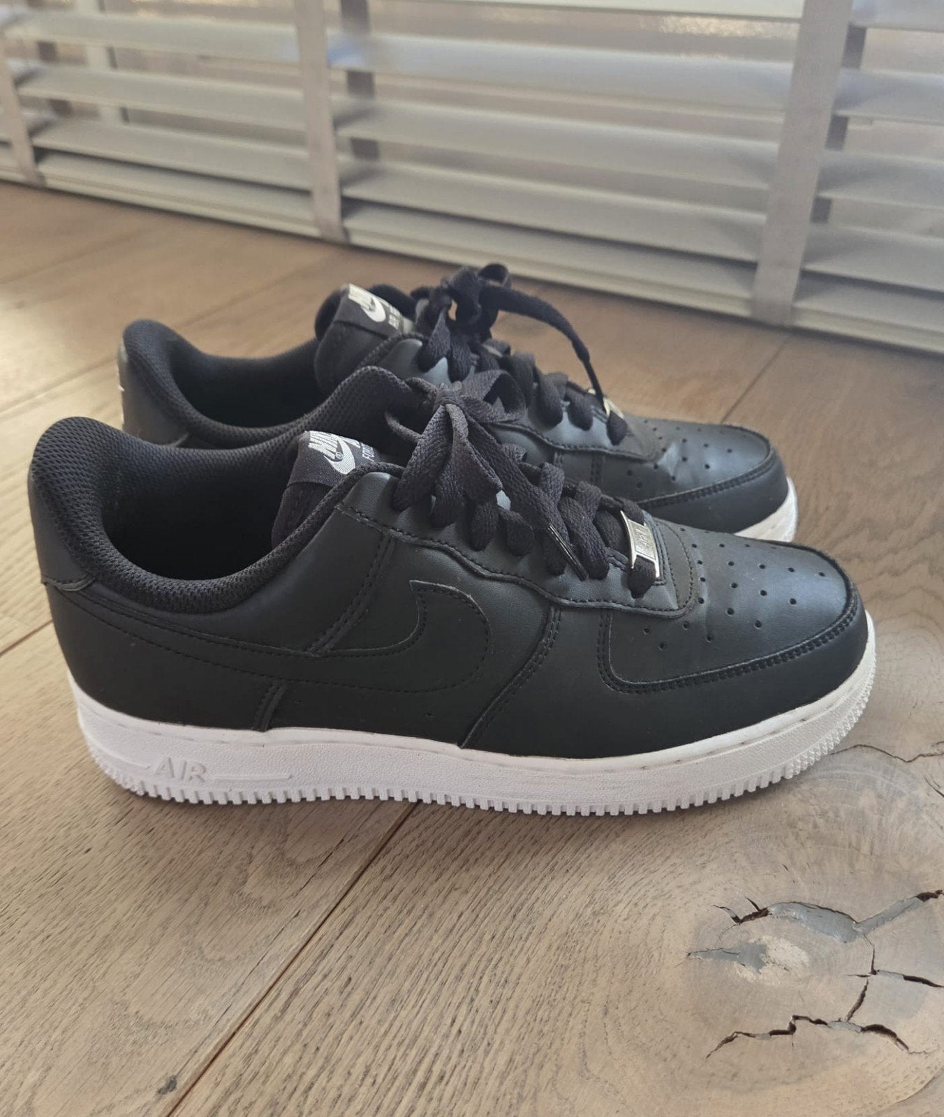 Nike Air Force 1 (maat 40), Zwart, Nike, Ophalen of Verzenden, Sneakers of Gympen