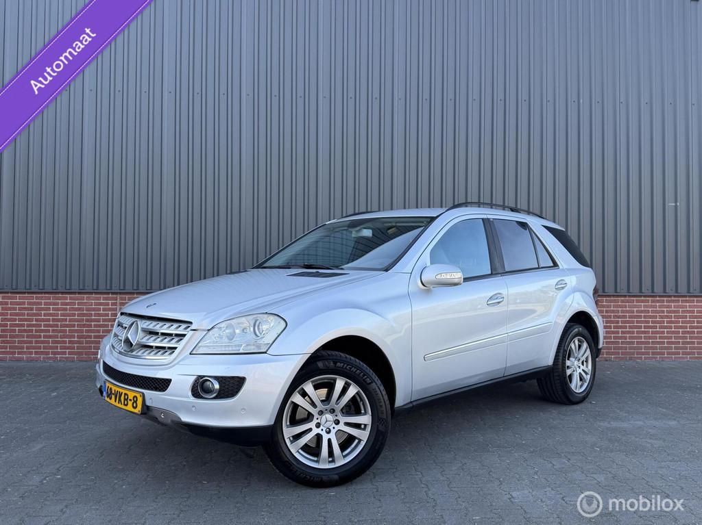 Mercedes M-klasse Ml320 CDI Aut Grijs Kenteken 2007 Nette St, Auto's, Mercedes-Benz, Automaat, Gebruikt, 2987 cc, Bedrijf