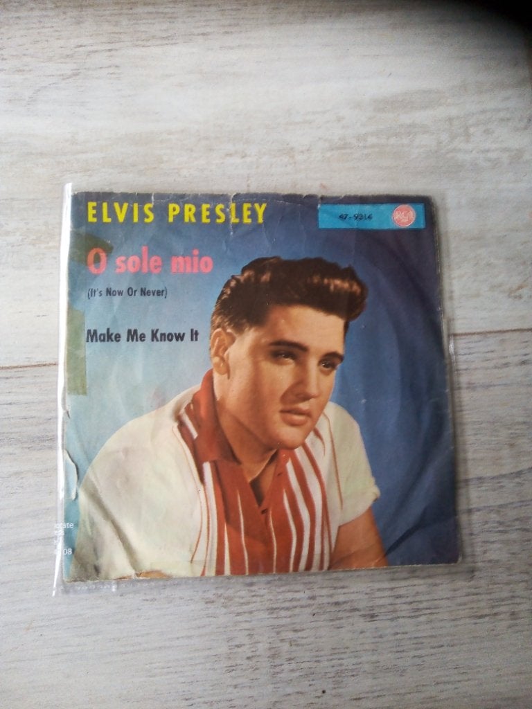 Elvis Presley, Cd's en Dvd's, Vinyl Singles, Ophalen of Verzenden, Gebruikt, 7 inch, Pop