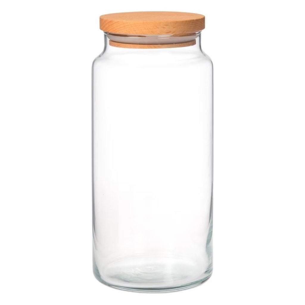 Snoeppot 1400 ml met eigen gravure - Goolse Planken, Nieuw, Ophalen of Verzenden, Landelijk, Wit