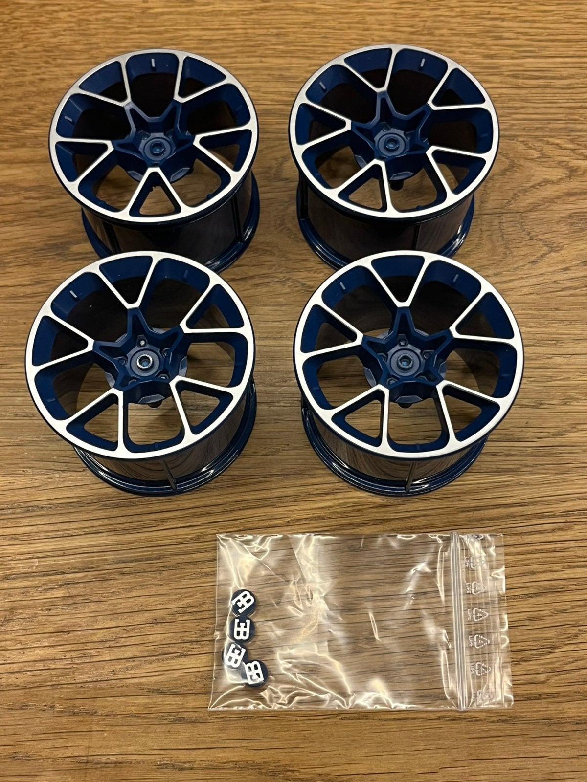 Lego technic 42083 Bugatti chiron velgen. 4 st, Lego, Ophalen of Verzenden, Zo goed als nieuw, Technic