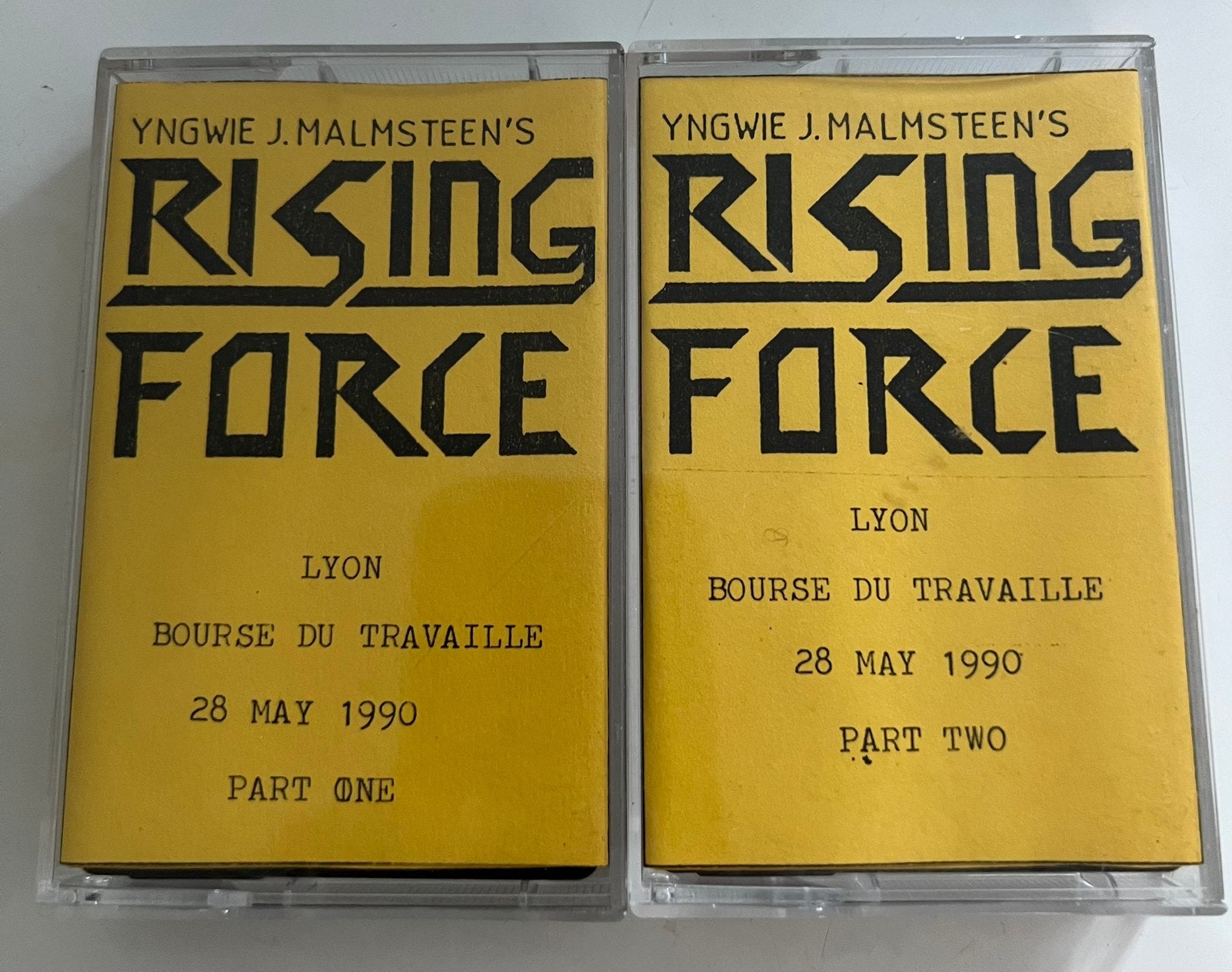 Yngwie Malmsteen Rising force live bootleg, Cd's en Dvd's, Ophalen of Verzenden, Zo goed als nieuw, Rock en Metal, 2 t/m 25 bandjes