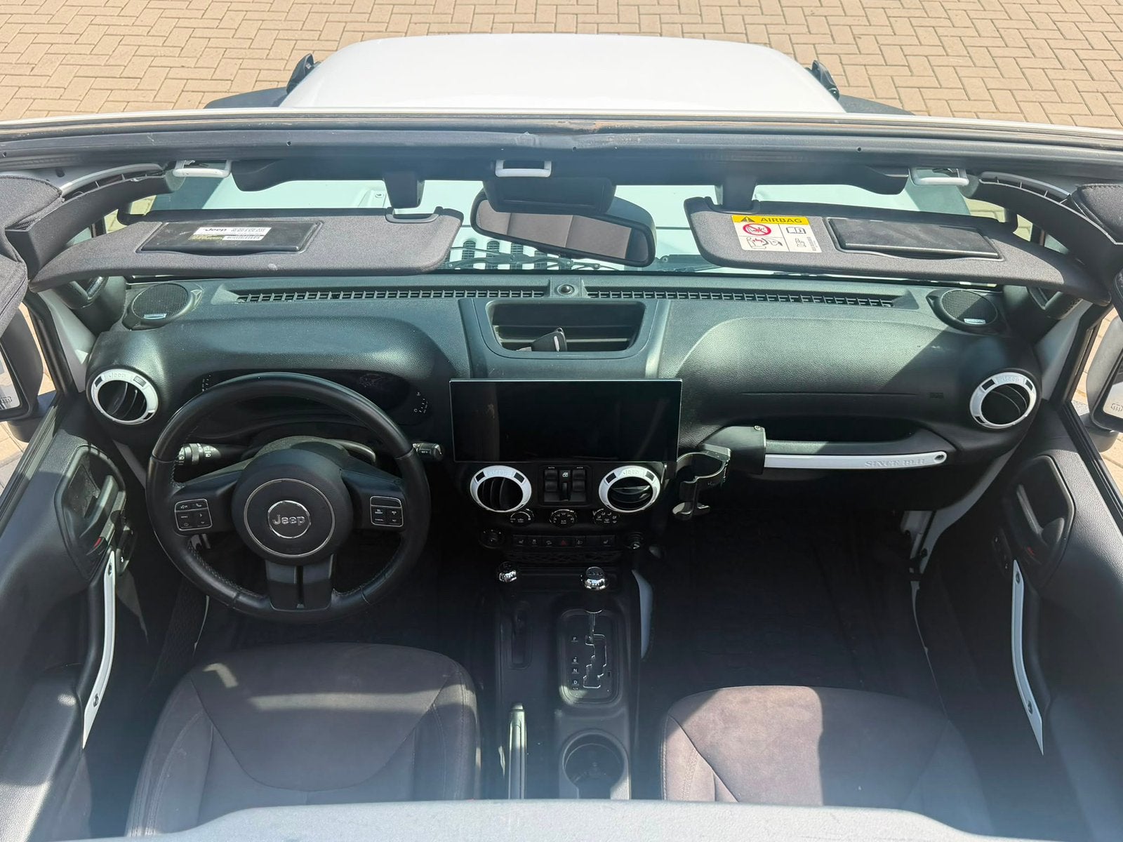 ‼️GERESERVEERD‼️JEEP WRANGLER JK 3.6 V6 284PK SAHARA ‼️, Auto's, Wit, Bedrijf, Wrangler, SUV of Terreinwagen