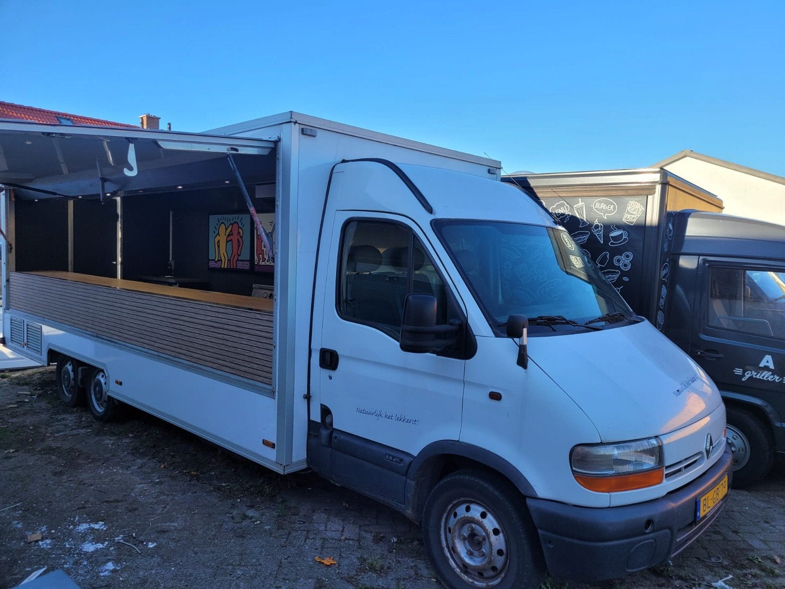 Renault Master foodtruck verkoopwagen snackwagen frietwagen, Eén persoon, Ticket of Toegangskaart