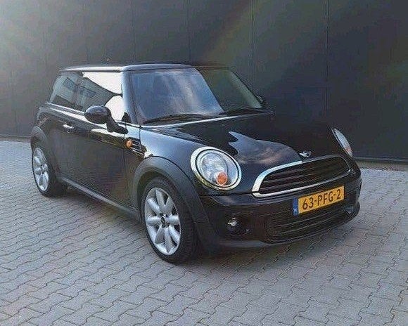 Mini One (r56) 1.6 75pk 2011 Zwart, Auto's, Mini, 4 stoelen, Origineel Nederlands, Particulier, Te koop