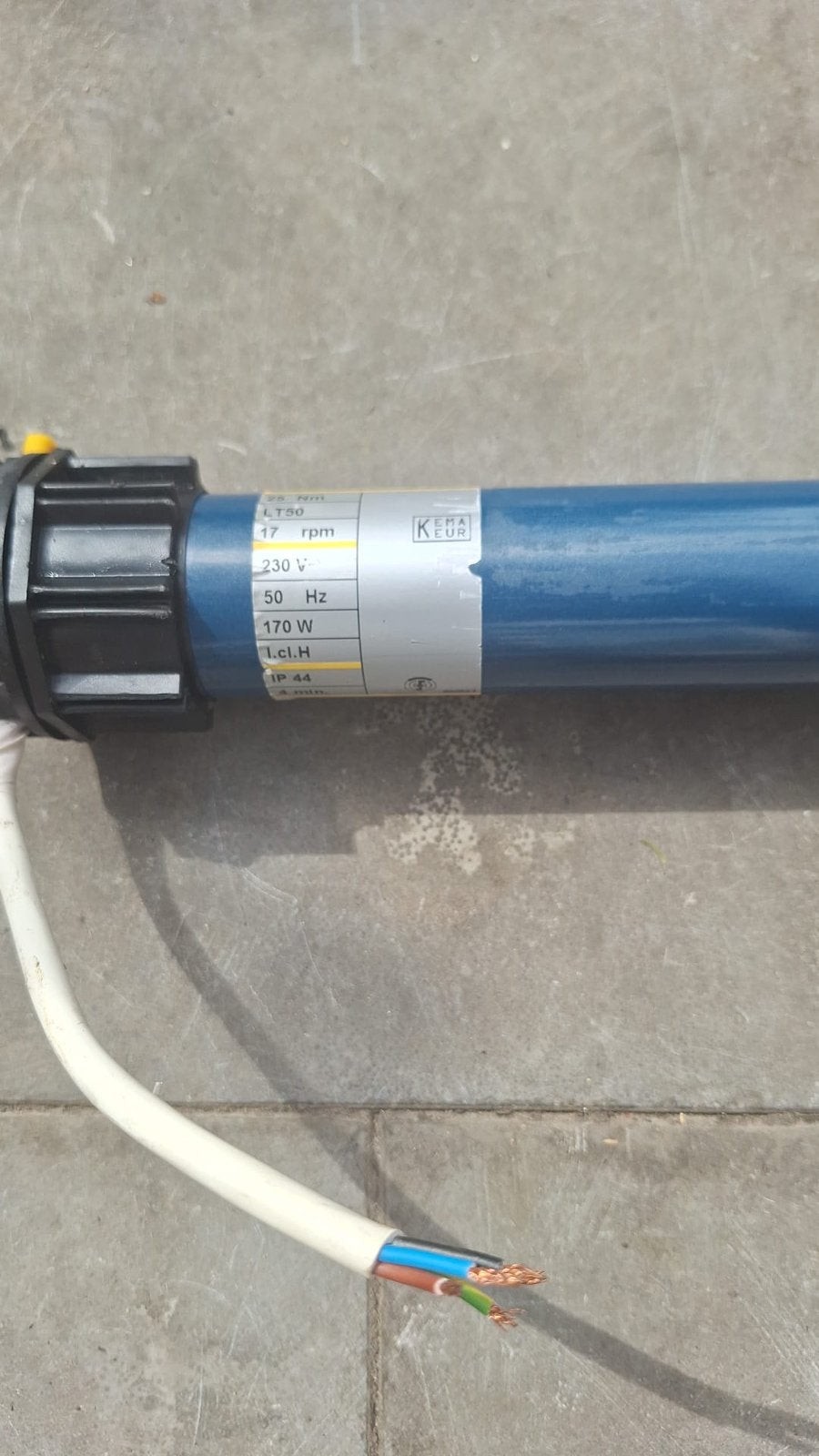 SOMFY motor voor rolluik. 25 nm, 230 V, 170 Watt, Ophalen of Verzenden, Gebruikt