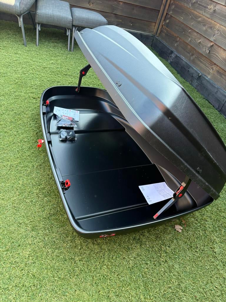Nieuwe G3 Bicube 400+ Dakkoffer - 360L, Nestbaar, TÜV, Auto diversen, Dakkoffers, Ophalen of Verzenden, Zo goed als nieuw