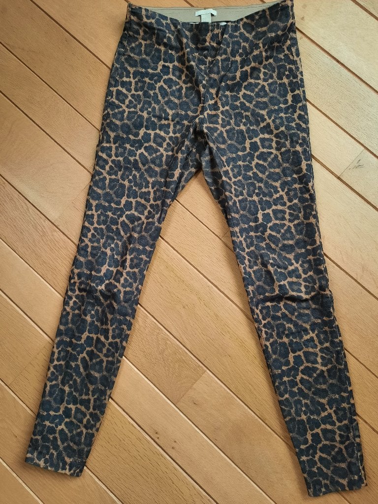 H&M broek met luipaard dessin maat 38 - nieuw -, Maat 38/40 (M), H&M, Bruin, Nieuw