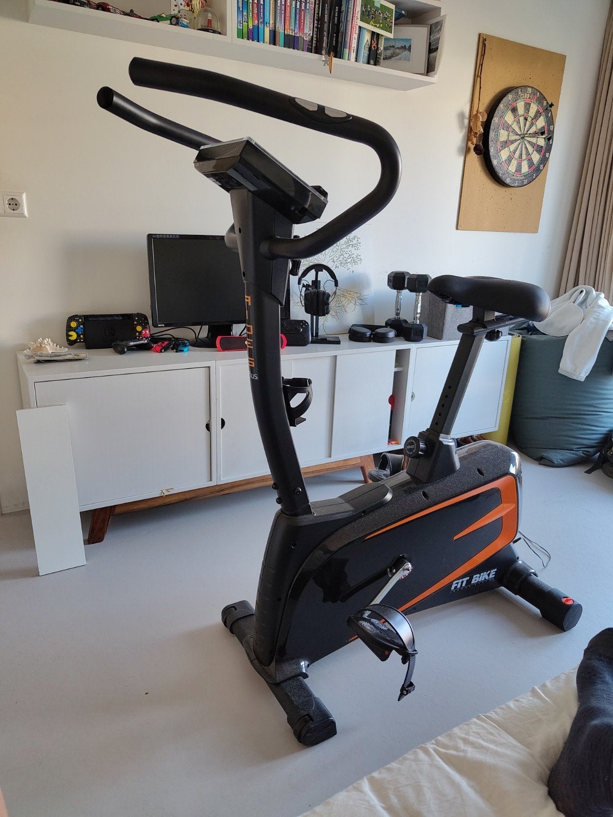 fit bike ride 6 iplus hometrainer, Ophalen, Zo goed als nieuw, Hometrainer