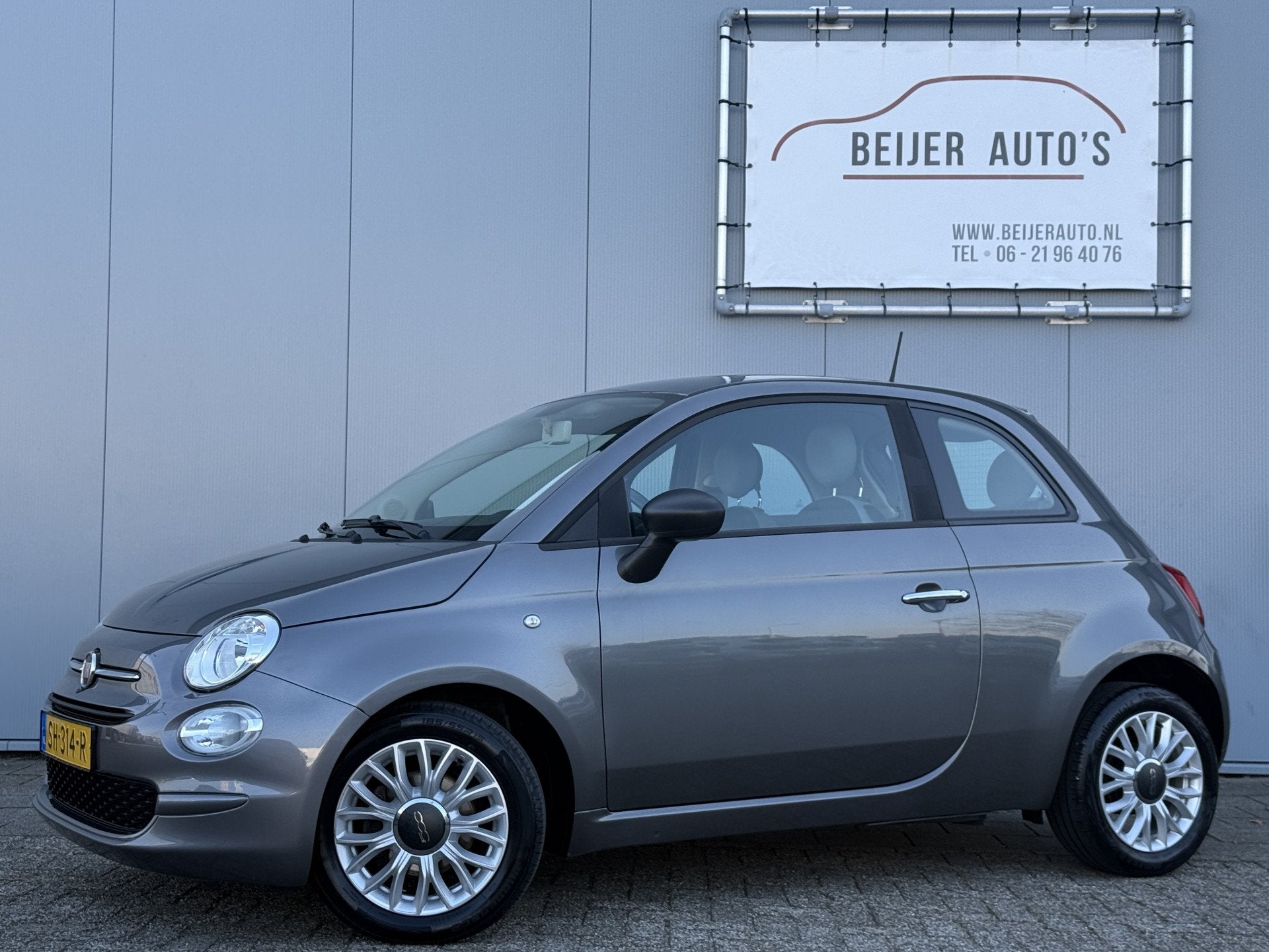 Fiat 500 0.9 TwinAir Turbo Popstar Airco/Bluetooth/15inch., Voorwielaandrijving, Stof, Gebruikt, 905 kg