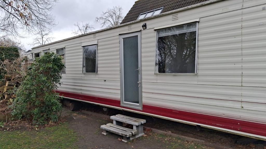 Stacaravan ABI Phoenix 32.12 afm. 10x3.60 meter te koop, Caravans en Kamperen, Tot en met 4