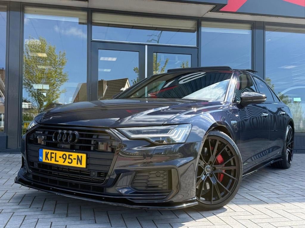 Audi A6 Limousine 55 TFSI e quattro Competition 367PK Maxton, Automaat, Automatische klimaatregeling, Gebruikt, Euro 6
