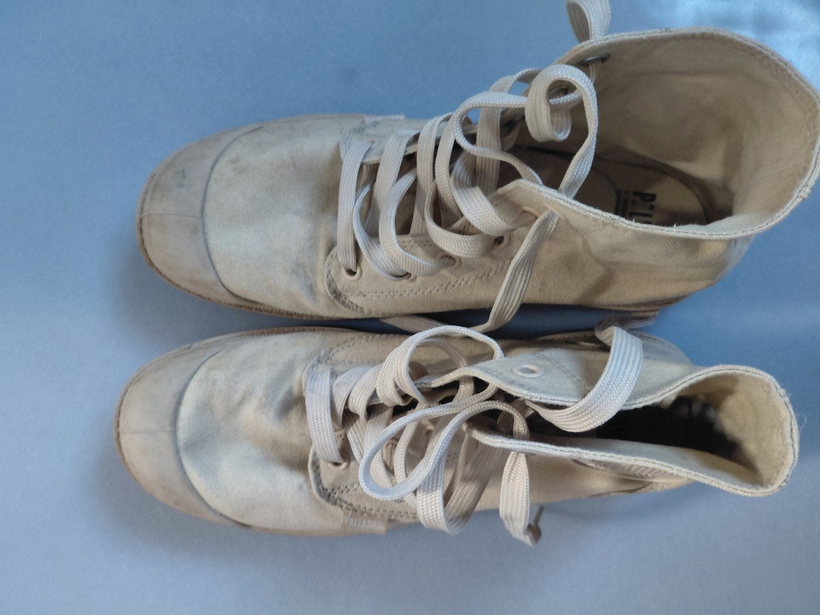 Palladium bergschoenen woestijnkleur maat 40, Ophalen of Verzenden, Gebruikt, Schoenen
