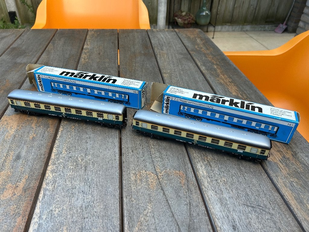 Trein wagons, Gelijkstroom, Wagon, Ophalen of Verzenden, Zo goed als nieuw