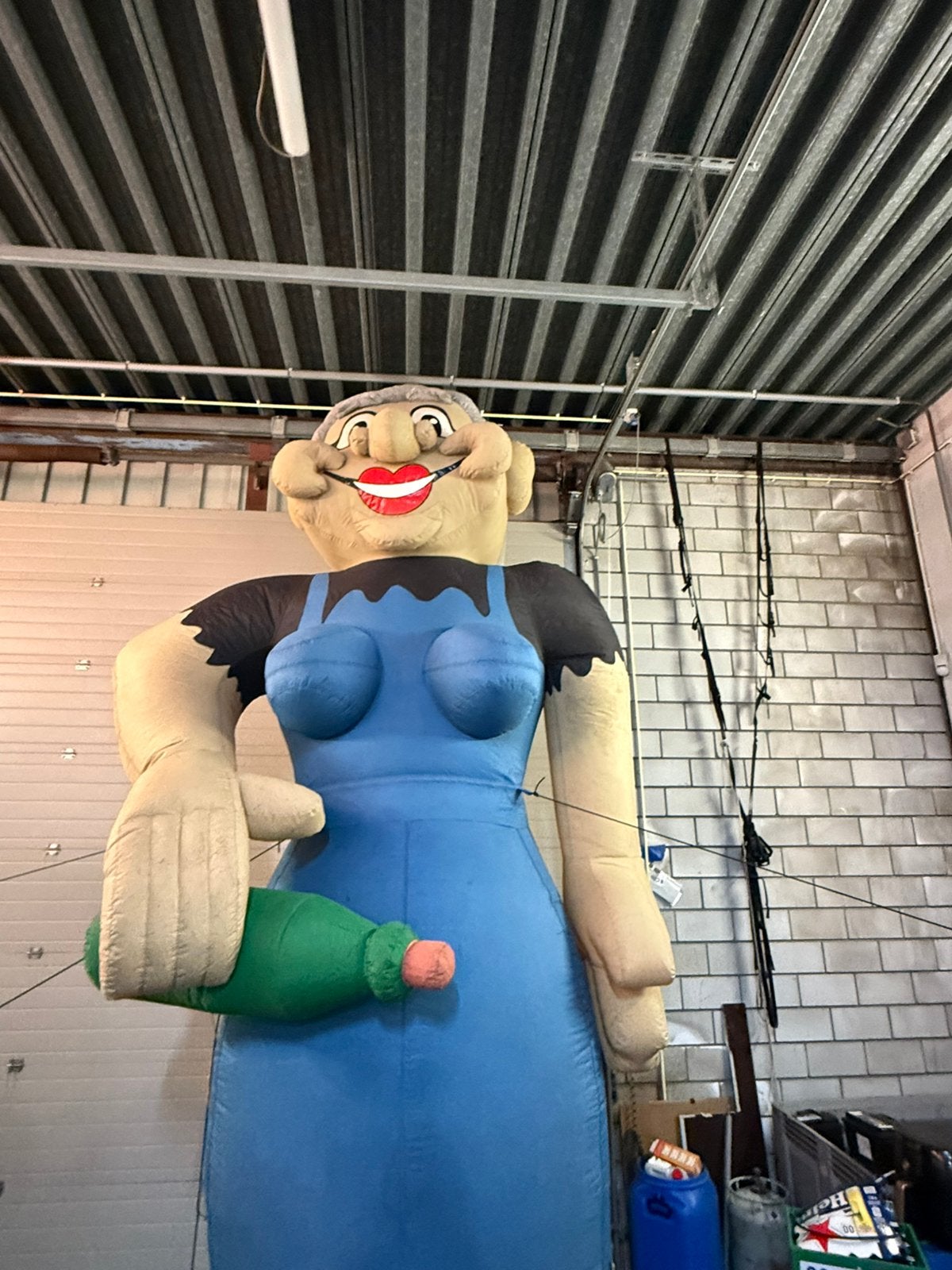 Sarah te huur, 4,5 meter, opblaasbaar, Ophalen, Gebruikt, Abraham of Sarah