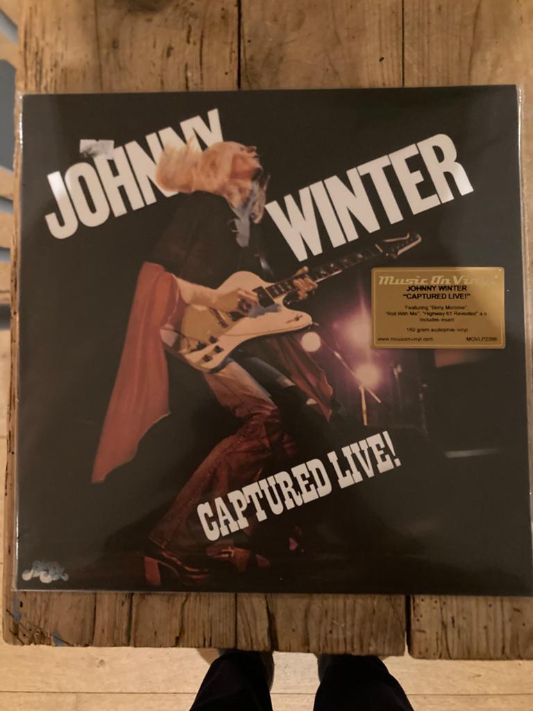 Johnny Winter Captured Live Nieuw, Inclusief binnenhoes, Ophalen of Verzenden, 1970 - 1979, 12 inch