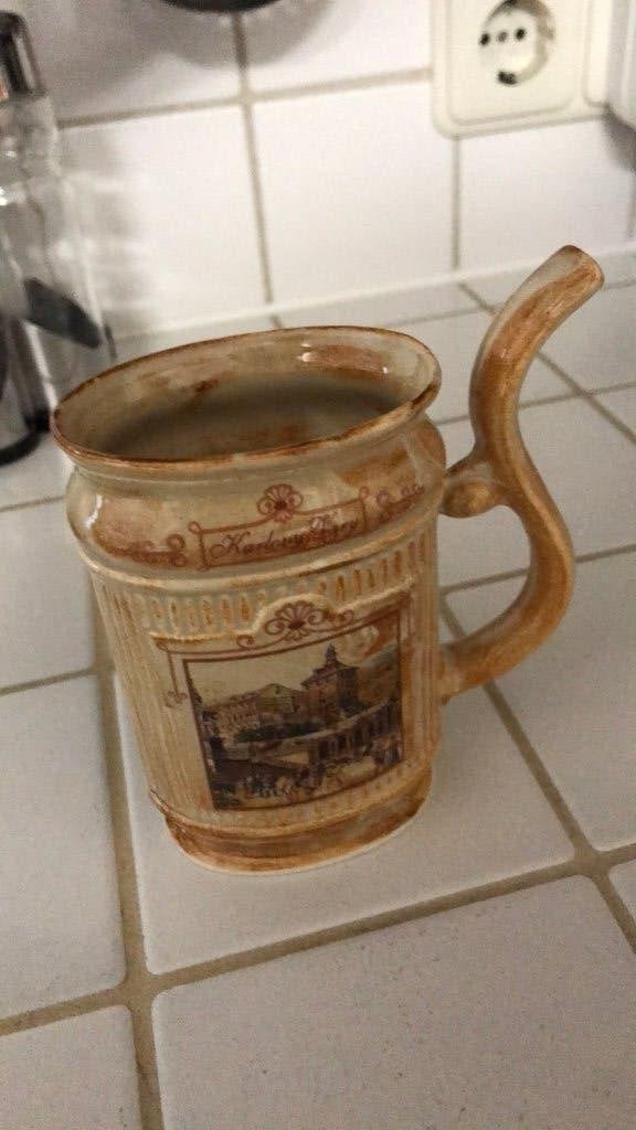Karlovy Vary drinkbeker, Nieuw, Ophalen of Verzenden, Overige stijlen, Kop(pen) en/of Schotel(s)