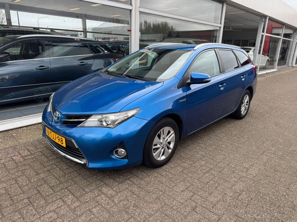 Toyota Auris Touring Sports 1.8 Hybrid Aspiration | 2e eigen, Auto's, Euro 5, Gebruikt, Blauw, Origineel Nederlands