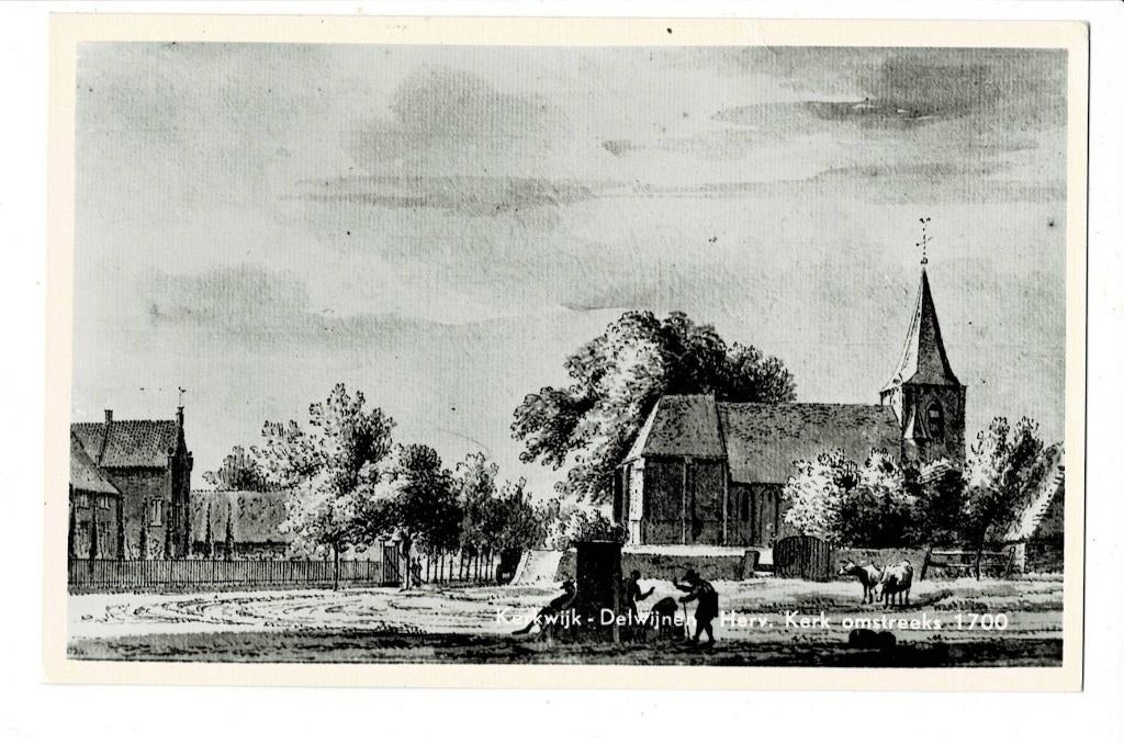 Kerkwijk - Delwijnen, Ophalen of Verzenden, Ongelopen, Gelderland