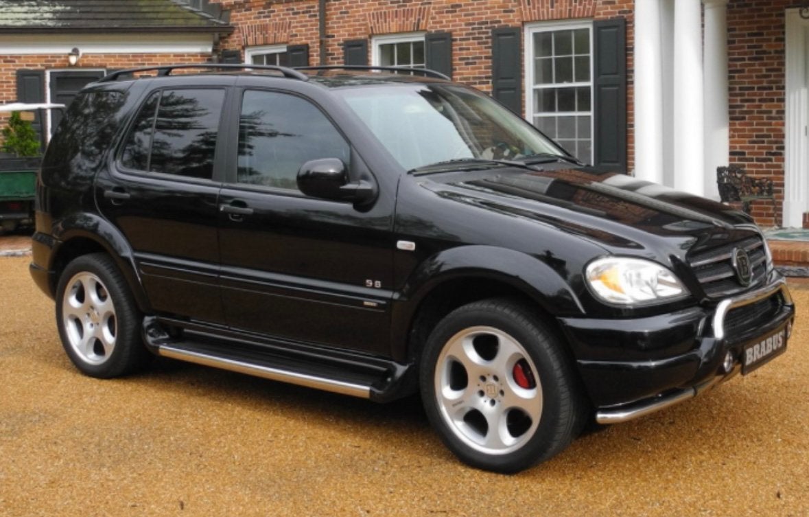 Originele Brabus Monoblock Mercedes ml 55amg 20Inch 0020719, Ophalen, Gebruikt, 255 mm, Banden en Velgen