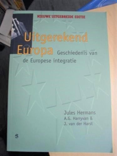 Uitgerekend Europa Jules Hermans integratie geschiedenis, Ophalen of Verzenden, Beta, Zo goed als nieuw, HBO