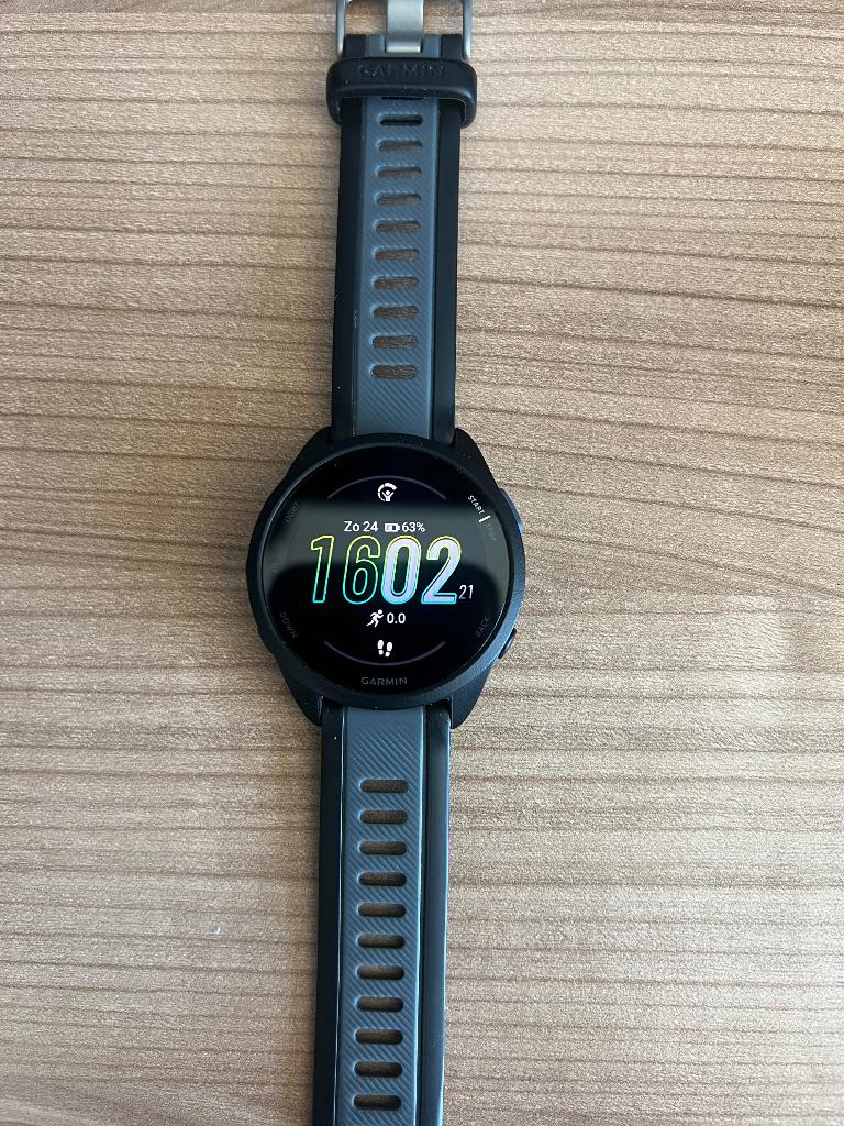 Garmin Forerunner 165, Gebruikt, Zwart, Garmin, Ophalen of Verzenden