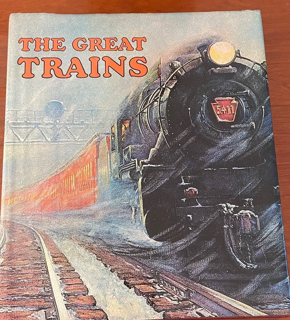 The great trains van editor Bryan Morgan, Ophalen of Verzenden, Gelezen, Trein