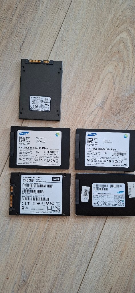 5 x SSD Schijf, Computers en Software, Harde schijven, Intern, Gebruikt, SSD, Ophalen of Verzenden