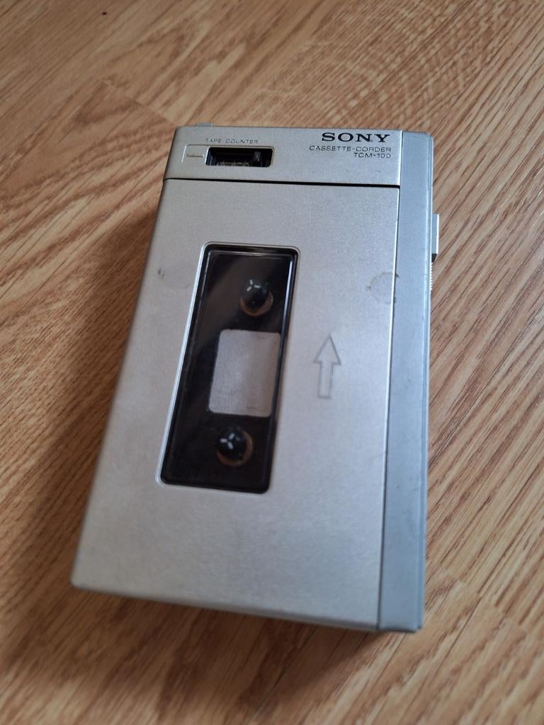 Sony TCM-100 Cassette-Corder, Ophalen of Verzenden, Walkman