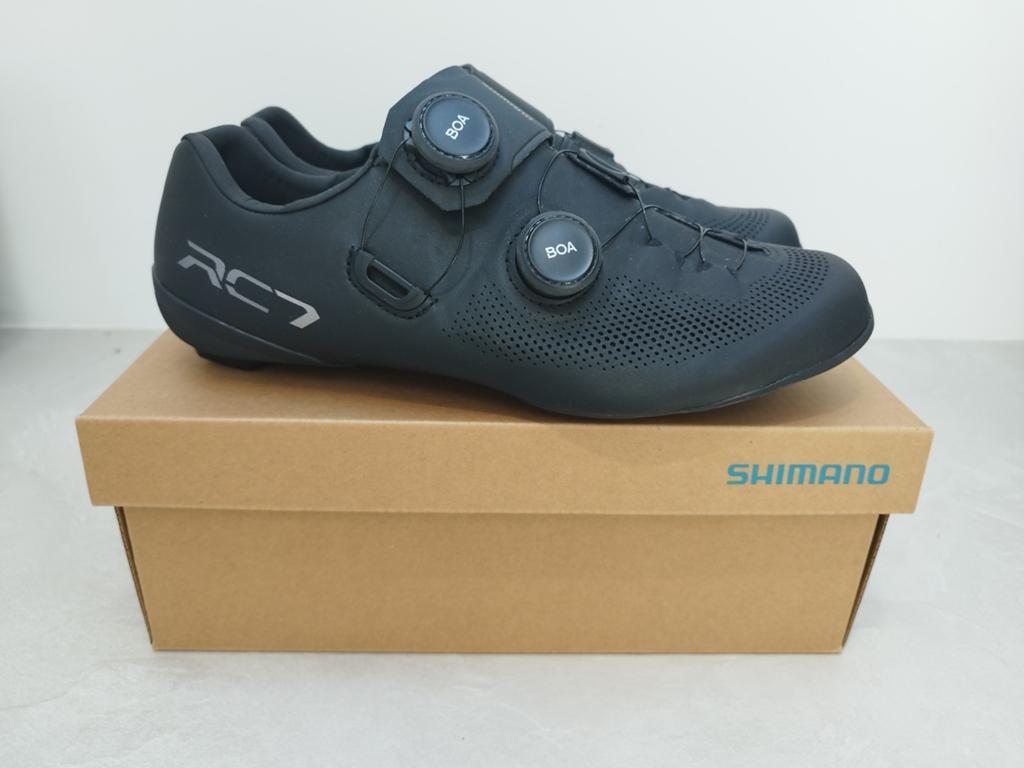 Shimano RC7 wielrenschoenen maat 42, Ophalen of Verzenden, Zo goed als nieuw