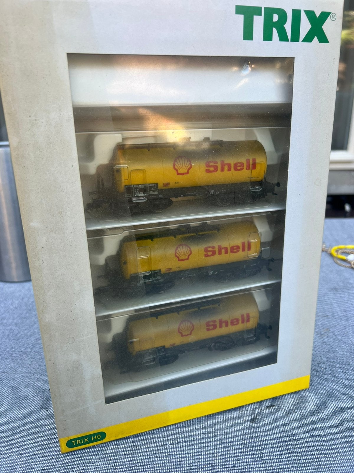 Trix 23809 H0 – 3-delige Shell ketelwagenset – OVP, Ophalen of Verzenden, Zo goed als nieuw