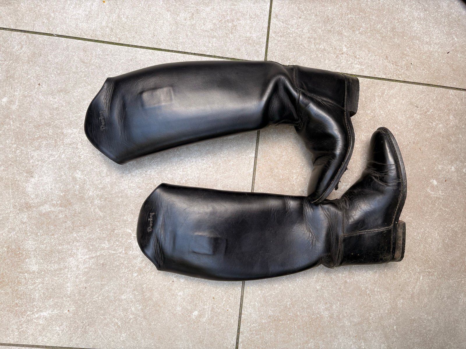 Leren paardrij laarzen, Ophalen of Verzenden, Dressuur