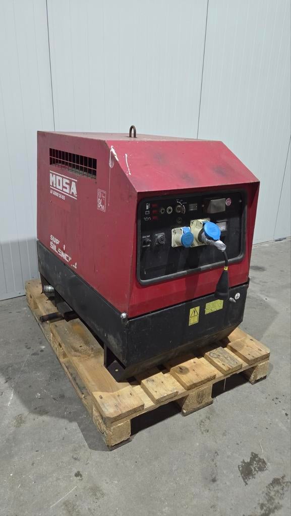 Mosa GE 6000 SX/GS Generator - Diesel - Super Silenced, Ophalen of Verzenden