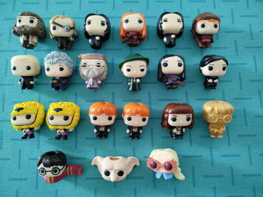 De laatste Harry Potter Kinder Joy poppetjes., Verzamelen, Harry Potter, Ophalen of Verzenden, Nieuw, Actiefiguurtje