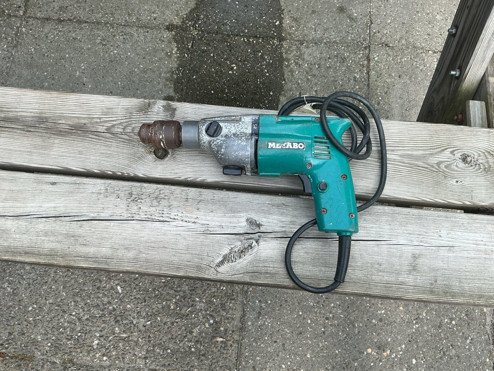 Metabo Boormachine - Gebruikt maar functioneel, Ophalen of Verzenden, Gebruikt, Minder dan 400 watt, Boormachine