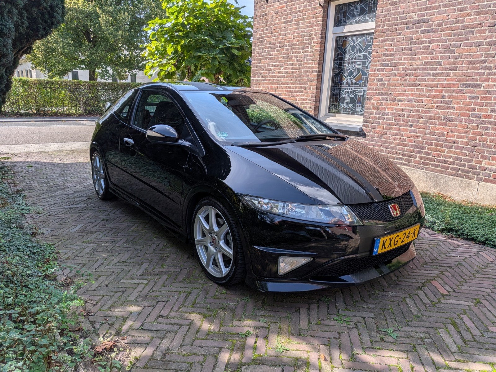 Honda Civic 2.0 Type R GT (FN2), Auto's, Voorwielaandrijving, 1998 cc, 4 stoelen, Zwart