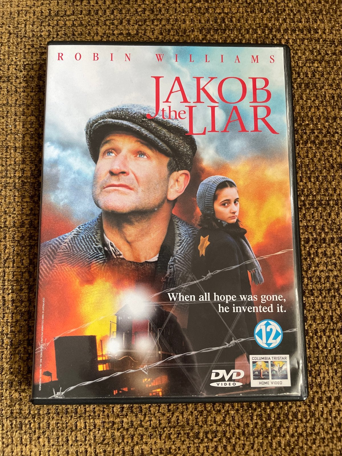 Jakob the Liar dvd - Robin Williams, Cd's en Dvd's, Dvd's | Thrillers en Misdaad, Gebruikt, Oorlog, Bonusmateriaal, Vanaf 12 jaar