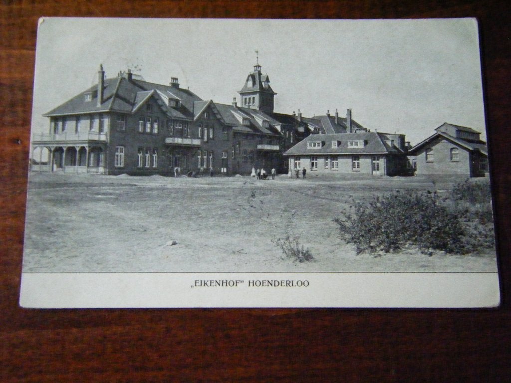 T38 - Hoenderloo - Eikenhof - 1916 - Mooi/Oud, Ophalen of Verzenden, Voor 1920, Gelderland