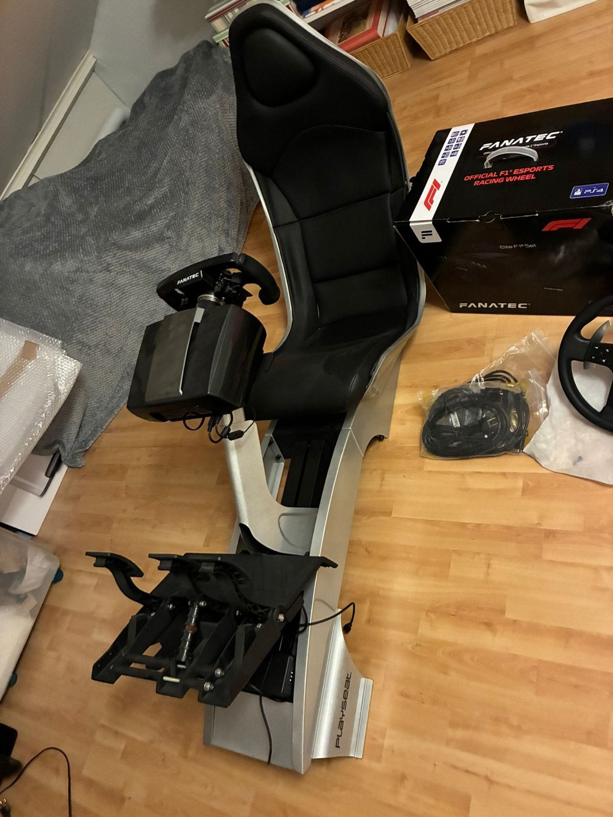 Playseat met Fanatec CSL Elite F1 Set - Zo goed als nieuw, Ophalen, Overige merken, Zo goed als nieuw