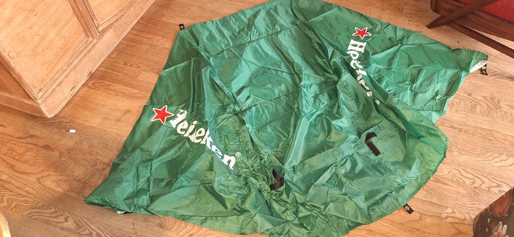 Strandtent beachtent Heineken nieuw, Caravans en Kamperen, Ophalen, Nieuw