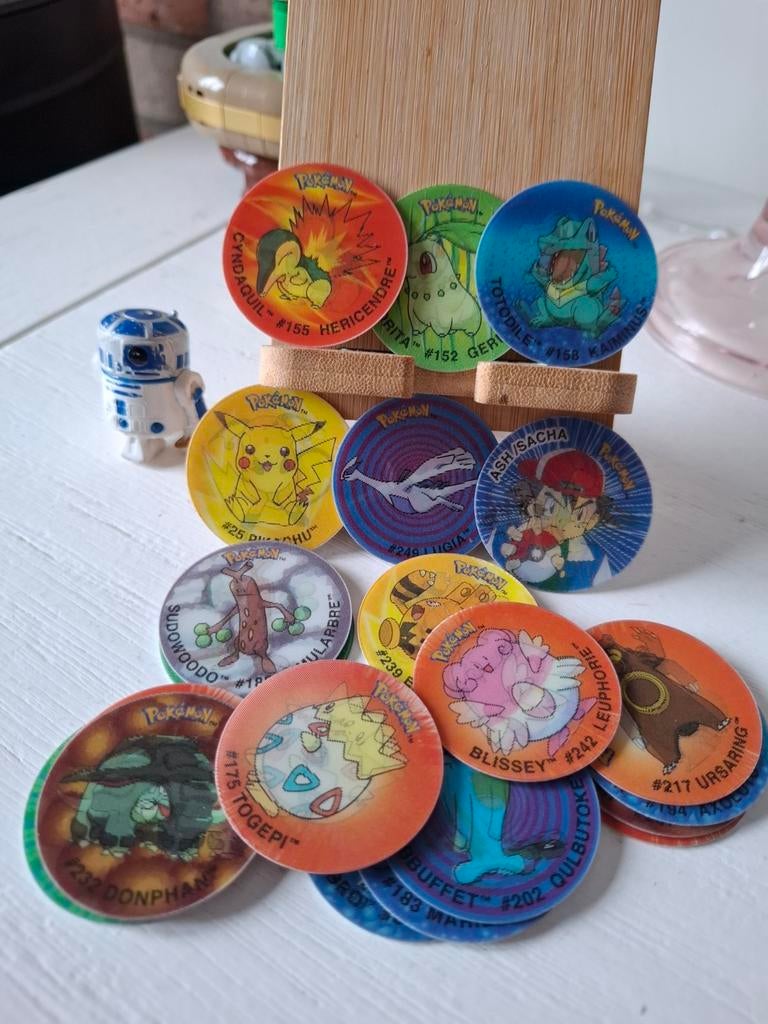 23 Pokémon Flippo's, Hobby en Vrije tijd, Ophalen of Verzenden